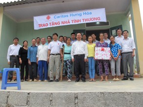 Caritas Hưng Hóa: Khánh thành và trao nhà tình thương tại Mường Khương Lào Cai