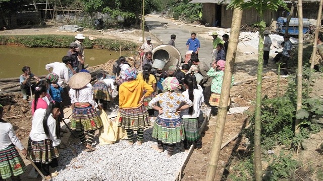 Caritas Hưng Hóa: Khánh thành đường dân sinh cho bà con dân tộc H’mông