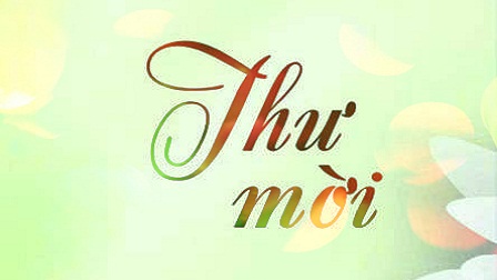 Thư mời tham dự khóa huấn luyện thường niên năm 2015