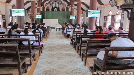 Caritas Hưng Hóa tổ chức khóa truyền thông nâng cao nhận thức của người dân về vai trò của nước sạch