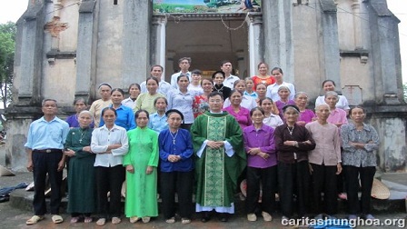 Caritas Hưng Hóa hân hoan đón chào các tân hội viên gia nhập gia đình Caritas